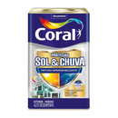 Tinta Coral Impermeabilizante Fosco Proteção Sol & Chuva Branco Premium 18L