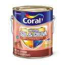Resina Coral Impermeabilizante Brilhante Base Água Sol & Chuva Incolor 3,6L